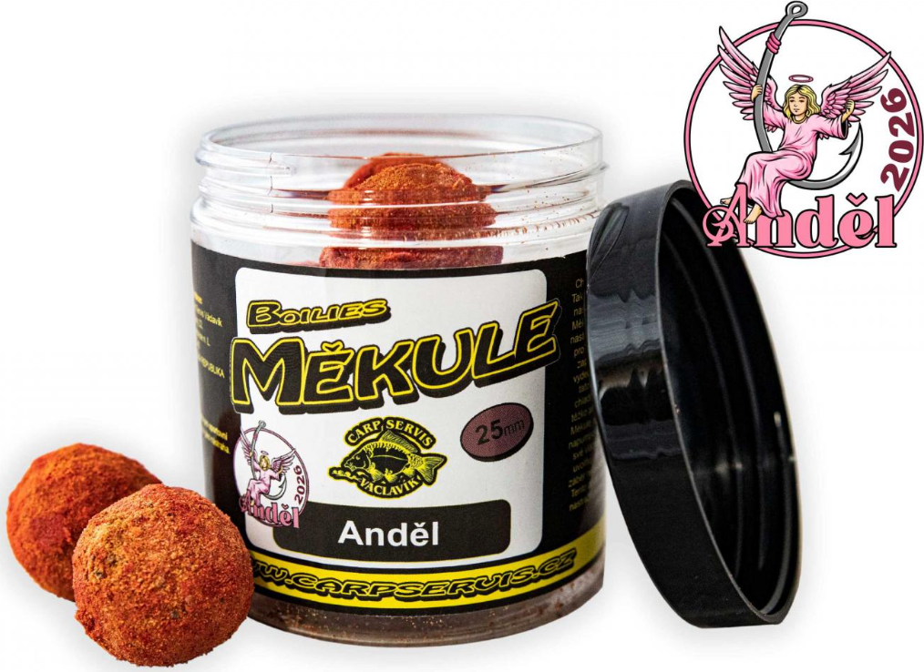 Carp Servis Václavík Boilies Měkule 140 g Anděl Průměr: 25 mm