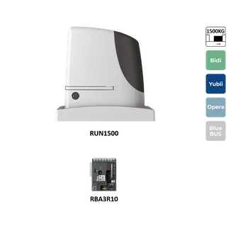 NICE RUN1500 pohon pro posuvné brány do 1500 kg