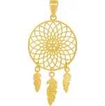 Zlatý přívěsek Esmira ze žlutého zlata FNN22652PGY