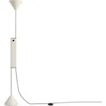 Hay, Stojací lampa s nastavitelnou výškou Twist 200 cm, béžová - Formadore