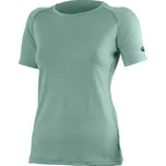 Dámské merino triko LASTING Alea šedomodrá Velikost: M