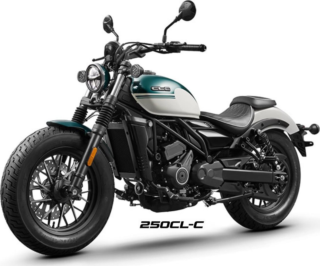 Motorka CFMOTO 250CL-C Barva: černá