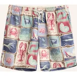 Gant Pánské Šortky, krémová / červená / tyrkysová, 52