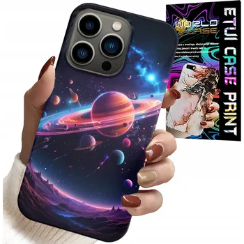 Pouzdro na mobilní telefon POUZDRO PRO IPHONE 16 PRO - ZADNÍ ZADNÍ KRYT VESMÍRNÉ PLANETY HVĚZDY GALAXIE