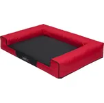 Pelech Victoria Dog Bed černo/červený XXL
