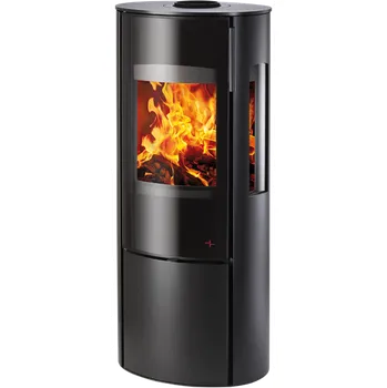 Krbová kamna Krbová kamna FENIX – černá, výkon 3.5–6.9 kW 0435315400000