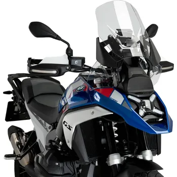 Plexi Touring Plus s deflektorem 21796 BMW R1300GS (23-26), R1300GS OPTION 719 TRAMONTANA (23-25), R1300GS TRIPLE BLACK (23-26), R1300GS TROPHY (23-26) Kouřová (H)