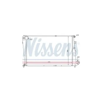 Chladič motoru Chladič motoru NISSENS 61303