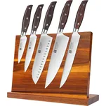 Sada nožů XinZuo Zhi B35 s magnetickým stojánkem 5ks - Dárkový set