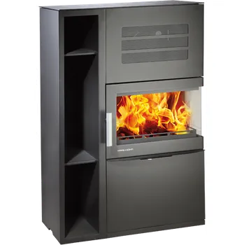 Krbová kamna Krbová kamna AXON – černá, výkon 3.0–7.0 kW 0433120000000