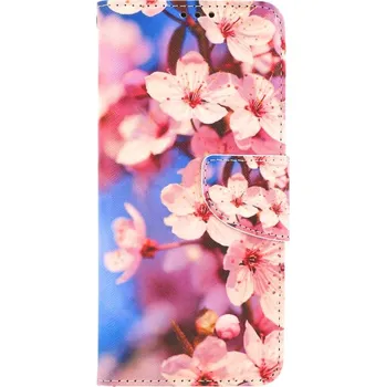 Pouzdro na mobilní telefon Pouzdro Samsung A22 knížkové Sakura (kryt neboli obal na Samsung A22)