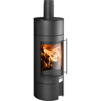 Krbová kamna Krbová kamna OVALIS – černá, výkon 2.5–5.3 kW 0428612620000