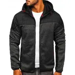 PŘECHODNÁ PÁNSKÁ BUNDA ČERNÁ KS2158 DENLEY_XL