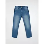 Sinsay - Džíny regular fit s efektem oprání - modrá - 271HR-50J - 271HR-50J-322