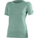 Lasting dámské merino triko ALEA khaki Velikost: M