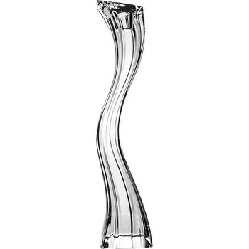 Svícen Bohemia Crystal skleněný svícen 305 mm