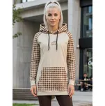 Dámská funkční prodloužená mikina premium ALTISPORT VOJ/ALW048MI03 HNĚDÁ XXXL