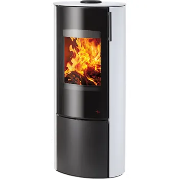 Krbová kamna Krbová kamna EPIC – černá / bílá, výkon 3.5–6.7 kW 0435315000000