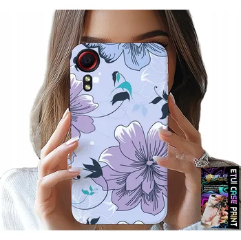 Pouzdro na mobilní telefon POUZDRO PRO SAMSUNG GALAXY XCOVER 5 - KVĚTINOVÉ KVĚTINY, MÓDNÍ ZADNÍ KRYT