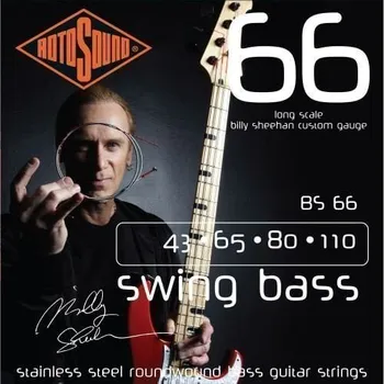Strunný nástroj Rotosound BS66 Struny pro baskytaru (Jako nové)
