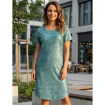 Dámské prodloužené triko/šaty premium ALTISPORT VOJ/ALW084SAT02 ZELENÁ 4XL