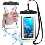 Vodotěsné pouzdro na telefon - transparentní