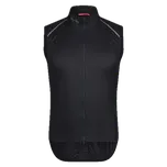Rapha pánská cyklistická vesta Brevet Element Wind, Black/Grey - M