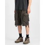 Kraťasy Alpha Industries Jet Short - tmavě olivové, 38
