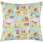 Povláček EMA - Velikonoce Modrá,Růžová,Zelená - 45x45 cm BX7317