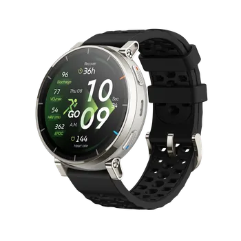 Chytré hodinky Amazfit Active 3 Premium Apex stříbrné