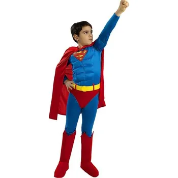 Karnevalový kostým Funiglobal - Deluxe kostým Superman pro děti - 7-9 years