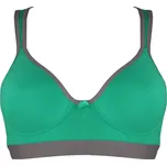 Seneha vyztužená sport podprsenka bavlna 75C zelená
