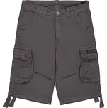 Kraťasy Alpha Industries Jet Short - šedé, 38