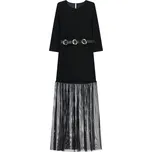 IMPERIAL Metropolitan Black šaty S Černá