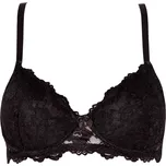 Sofia krajková podprsenka bez výztuže 619 80B černá