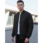 Pánská prošívaná černá bomber bunda tx2215 Velikost: L