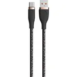 Kabel Devia USB - USB-C 1,5 m černý