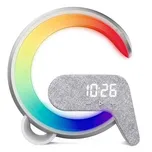 IMMAX FLAMINGO, Qi nabíjení, budík (08987L) stříbrná