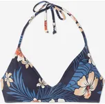 ROXY Horní díl dámských plavek jungle party trojúhelníkový Daisy M BÍLÁ|MODRÁ|ORANŽOVÁ