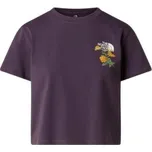 The North Face Flora Embro Regular Short Sleeve Tee-Graphic Women G5O ENDLESS DUSK fialová S