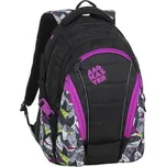 Bagmaster Studentský batoh BAG 9 B PURPLE/GREEN/BLACK