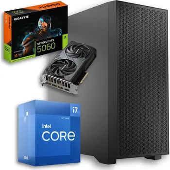 Stolní počítač Počítač do kanceláře i7 12. generace 4,9 GHz || RTX 4060 || 64 GB RAM / 2 TB SSD Windows 11