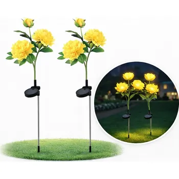 Venkovní osvětlení Solární lampa zapichovací oldBro 79 cm 2 ks