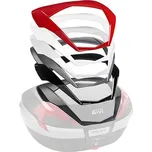 GIVI V47N kufr černý (Monokey) s červenými odrazkami a částečně hliníkovým víkem, objem 47 ltr