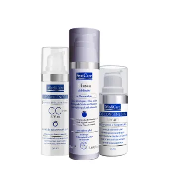Kosmetická sada SynCare Decongenesia sada proti rozšířeným cévám 3 ks