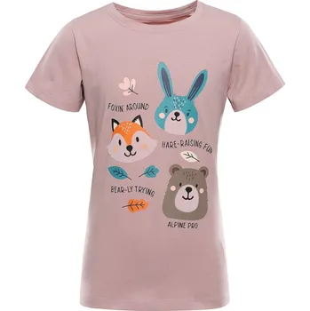 Dámské tričko ALPINE PRO - DORGO DĚTSKÉ BAVLNĚNÉ TRIKO