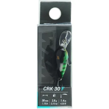 Umělá nástraha CAPERLAN Wobler Crankbait WXM CRK 30 F Bluegill BÍLÁ|ZELENÁ|ČERNÁ