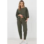 Dámská mikina Italian Fashion Kaori - bavlna Khaki S