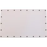 sololak bílý obd.18x11cm s otvory - 18x11 cm