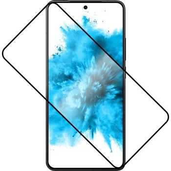 Ochranné tvrzené sklo FIXED Full-Cover pro POCO F7, černé